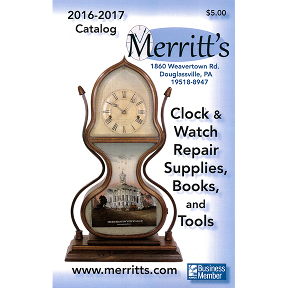20162017 Parts Catalog OUT OF STOCK Merritt's Clocks & Supplies